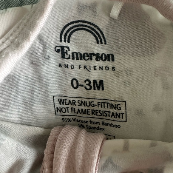 Once Upon a Time Bamboo Convertible Baby Pajama from Emerson and Friends - Picture 3 of 4